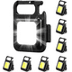 thumbnail image 3 of Pack 2 Linternas Llavero Led Cob Gancho Iman Recargable, 3 of 3