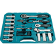thumbnail image 3 of Juego De Dados 1/4 + Puntas Makita 21 Piezas B-54081 Plateado, 3 of 3