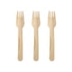 thumbnail image 2 of Tenedor De Madera  16 cm Desechables Ecológico Pack 100 Unidades, 2 of 3