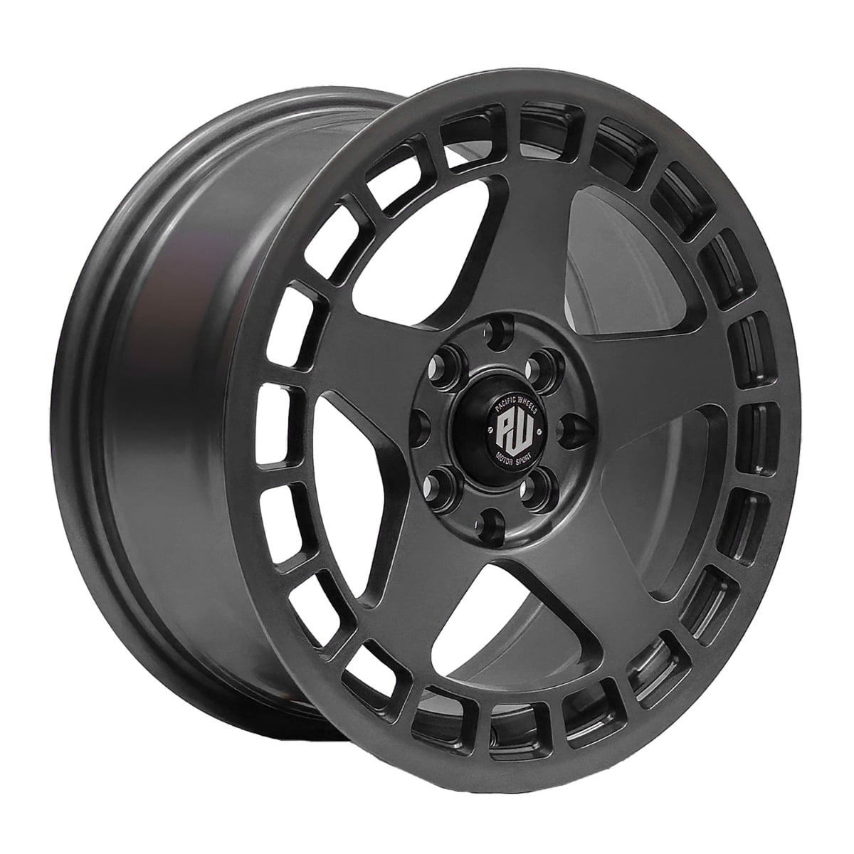 Pw Motor Sport - Set 4 Llantas 15x7 4x100/4x114 Et35 America Mg