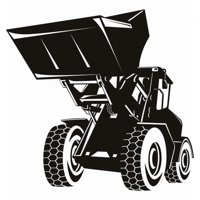 Rienda Libre Graphics - Decomural Tipper Truck Digger Ws-17856
