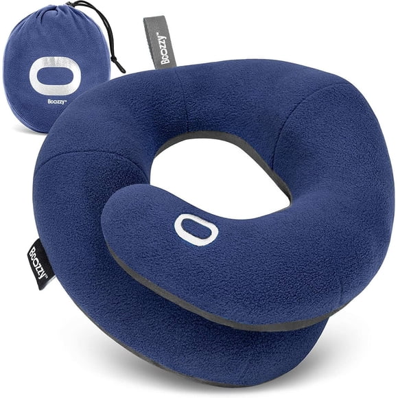 BCOZZY Almohada de viaje para cuello con soporte para cabeza y barbilla