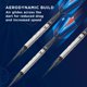 thumbnail image 4 of Darts Viper Sidewinder, 80% tungsteno, punta blanda, 18 g, plata, 4 of 9
