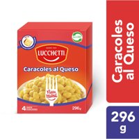 Fideo Pasta Caracoles Al Queso Caja 296 G Lucchetti