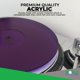 thumbnail image 2 of Alfombrilla para tocadiscos Mobile Pro Shop Acrílica 29,5 cm 12" LP, 2 of 7