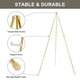 thumbnail image 3 of Atril De Pie De 160 Cm Ajustable Metálico Dorado 2 4 Kg, 3 of 7