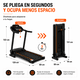thumbnail image 4 of Trotadora Eléctrica Plegable 10km/h 1.25hp Bocinas Centurfit Negro, 4 of 9