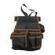 thumbnail image 4 of Bolsa De Herramientas De Cintura, Organizador, Almacenamiento De Electricistas, Bolsa De Cinturón De Utilidad Familiar, Color Café, 4 of 5