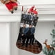 thumbnail image 2 of FALL OUT BOY (2) Tema: Calcetines de Navidad, fino lino blanco para colgar en escaleras y chimenea, decoración navideña para el hogar, regalo de Navidad. 54cm × 38cm, 2 of 5