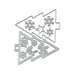thumbnail image 2 of Troqueles De Corte Árbol De Navidad Copo De Nieve Y Estrella De Metal, 2 of 6