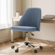 thumbnail image 1 of Silla de oficina DUMOS Comfy Rolling Swivel azul para adultos, 1 of 8