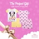 thumbnail image 5 of Conjunto de pijama de algodón Minnie Garden de 4 piezas para niña Disney, talla 3T, 5 of 5