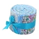 thumbnail image 5 of 20 Piezas De Rollo De Gelatina De 2,4 Pulgadas De Algodón Floral Para Manualidades, Costura Enrollable, Color Azul, 5 of 5