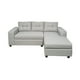 thumbnail image 1 of Sofa Seccional Kristina Lino Gris Claro Divan Derecho, 1 of 3