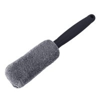 Ioensy - Herramienta De Lavado De Cepillo De Rueda De Coche Reutilizable Para Tapones De Puerta De Motores De Guardabarros Gris