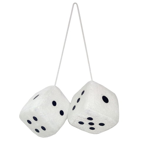 Bothyi - Espejo Charms Accesorios De Decoración Para Ventana Coches Mujer Hombre Blanco