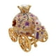 thumbnail image 3 of Joyero Con Forma De Carruaje De Conejo, Bonito Joyero Para Guardar Anillos, Pendientes Y Dijes, Color Morado, 3 of 5