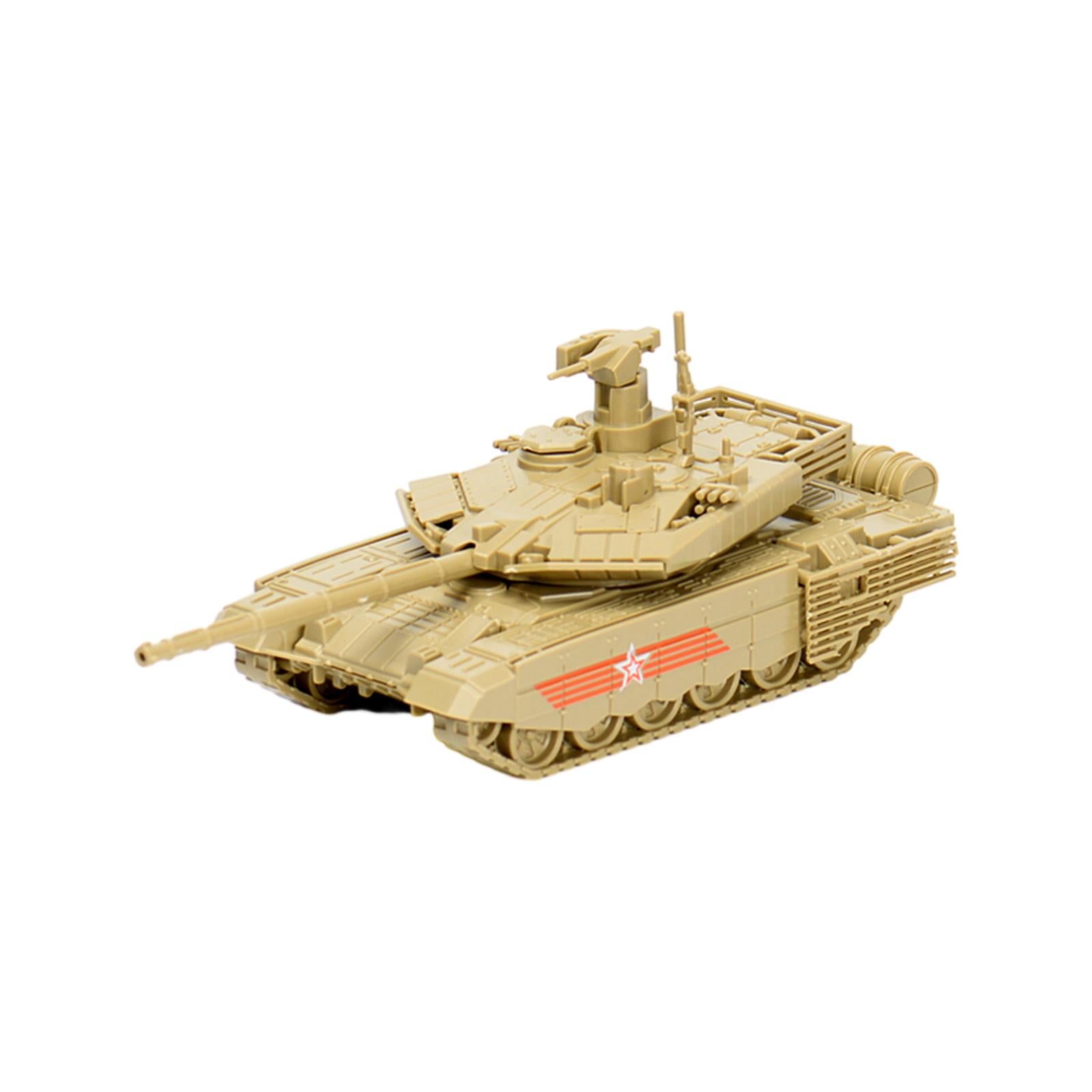 Bothyi - Kits De Modelos De Construcción 1:72, Modelo De Tanque 4d Para Coleccionables, Juguete Educativo Para Adultos T90ms Amarillo