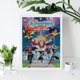 thumbnail image 4 of DC Super Hero Girls Kits de Pintura de Diamantes para Adultos 5D DIY Diamond Art Kits Full Drill Diamond Dots para Regalo Decoración de Pared y Relajación Artes de Gemas 30*40cm, 4 of 6