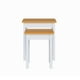 thumbnail image 3 of Juego 2 Mesas Ludlow Blanco Miel, 3 of 6