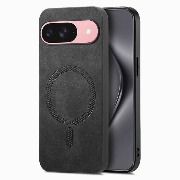 Magnetic Slim Case for Google Pixel 10 with Camera Guard & Anti-Scratch Back Black
