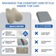 thumbnail image 2 of Almohada De Apoyo Lumbar Memory Foam Beige, 2 of 5