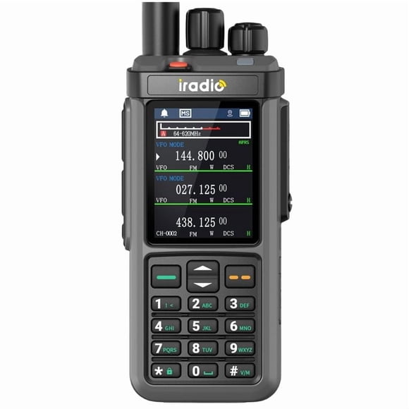 Radio Multibanda Iradio UV-98 Plus 10W Negro