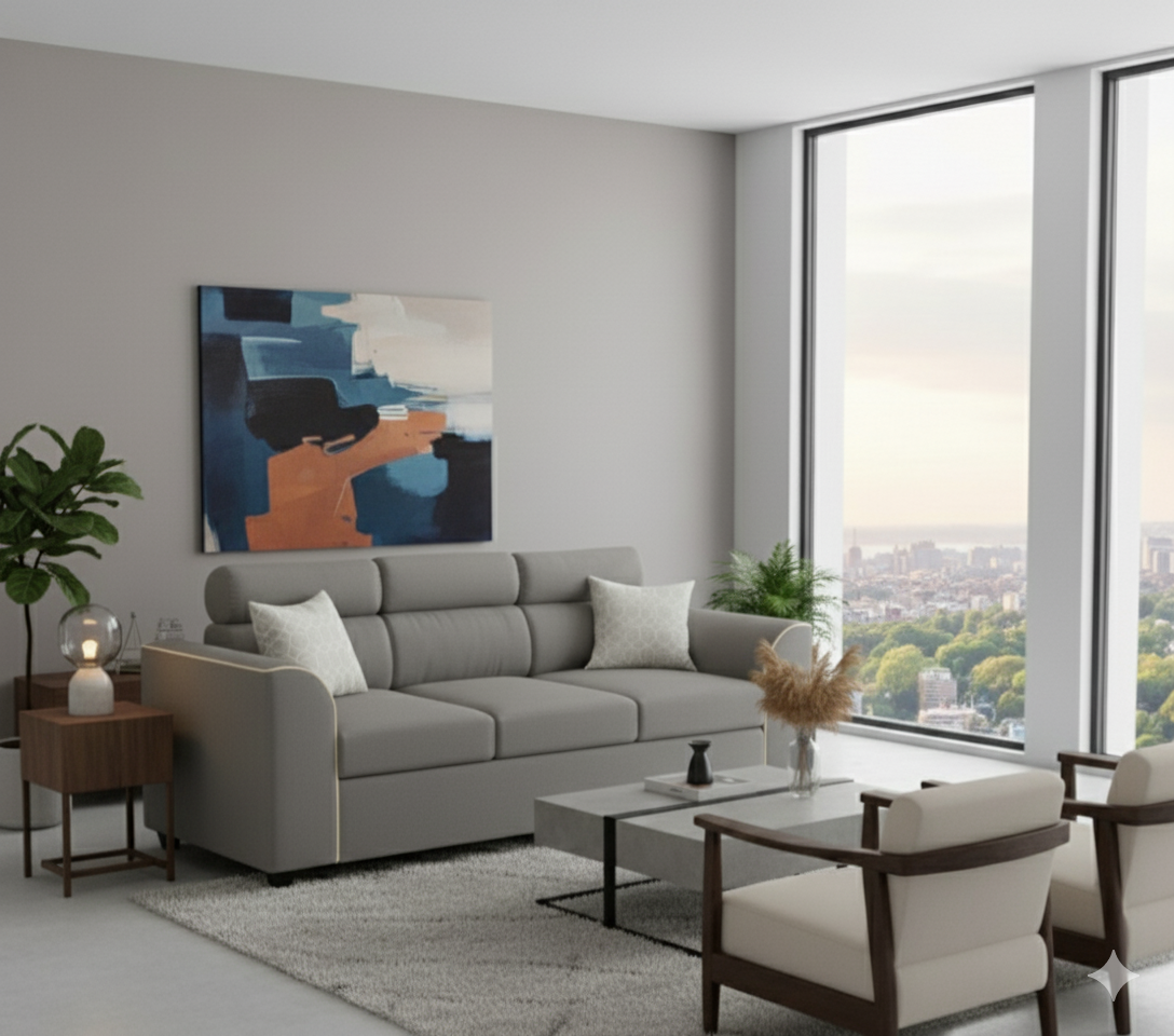 Fancy Hogar - Sofa Pufa 3 Cuerpos