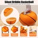 thumbnail image 4 of Baloncesto silencioso, mejora 2025, baloncesto silencioso para interior, baloncesto de espuma silencioso para interior, sin ruido para entrenamiento de regate silencioso., 4 of 5
