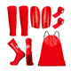 thumbnail image 1 of Kit Entrenamiento Fútbol Canilleras Medias Antideslizantes Bolso, 1 of 6