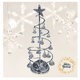 thumbnail image 1 of Árbol Navidad Led 27 Cm Metal Tradicional Con Adornos Navidad 2025, 1 of 6