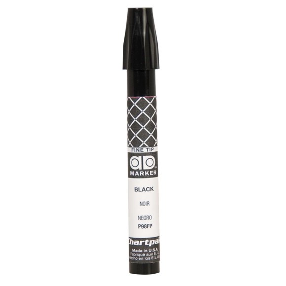 Marcador AD Marker de Punta Fina Negro P98FP