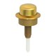 thumbnail image 1 of Botón De Inodoro De Una Sola Descarga Botón De Descarga Para Válvula De Descarga 49 Oro, 1 of 5