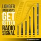 thumbnail image 3 of Antena Ronin Factory para Toyota Tacoma/Tundra/FJ Cruiser, 3 of 7