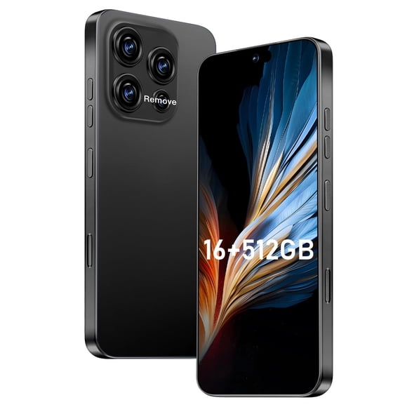 Smartphone 16pm 16gb+512gb Pantalla De 6 99 68+108mp Negro