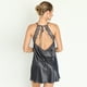 thumbnail image 4 of Camisa de Dormir Mini Rita Lace Charcoal, 4 of 4
