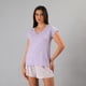thumbnail image 2 of Set Mangas Corta Con Short Flores Mujer 33846-242, 2 of 5