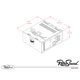 thumbnail image 5 of Radio Retro Retro Manufacturing HB-112-116-03-73 Bluetooth Clásico, 5 of 6
