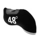 thumbnail image 1 of protector de la cubierta de la cabeza del headcover del hierro del putter del hierro del club de golf 48 grados negros, 1 of 5