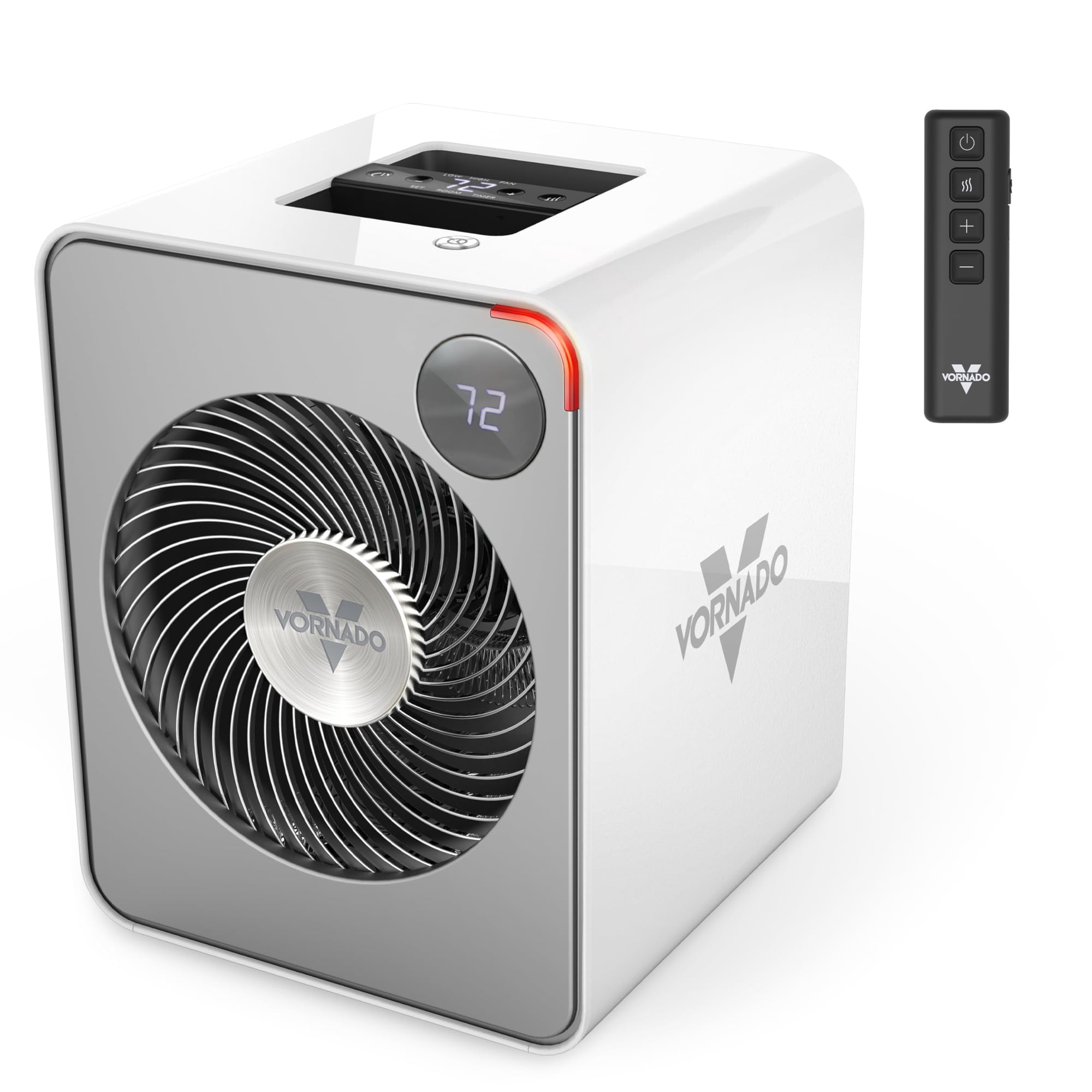 Calentador Vornado Vmhi500 (2025) Para Toda La Habitación, Color Blanco Metálico