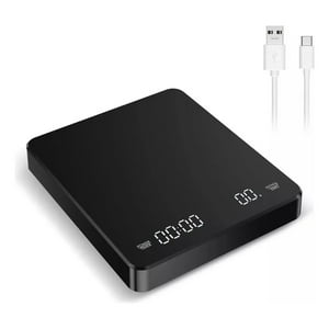 Genérica - Báscula De Café Digital De 3000 G Con Temporizador, Básculas Electrónicas De Alta Precisión