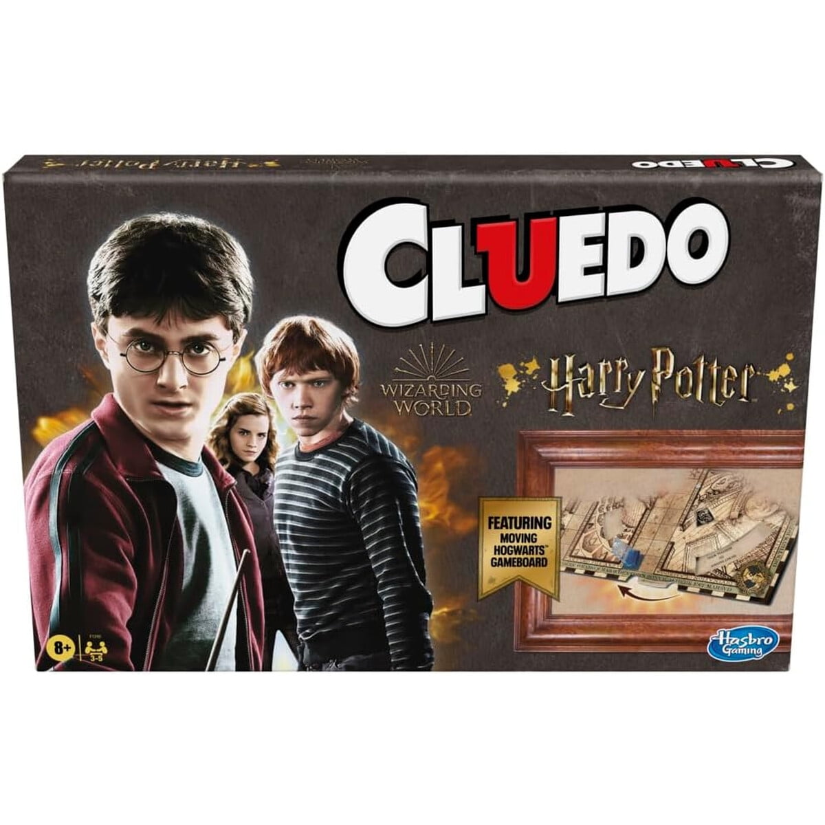 Juego De Mesa Hasbro Clue Harry Potter Edición 3 A 5 Jugadores