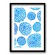 thumbnail image 1 of Cuadro Flores Azul Acuarela 70x50cms, 1 of 1