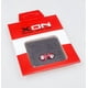 thumbnail image 2 of Tapas XON Con Cristal Pivote Horquilla Rojo, 2 of 2