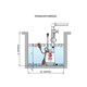 thumbnail image 2 of Bomba Sumergible Drenaje en Acero Inox Rxm1 0,33HP 220V Pedrollo, 2 of 3
