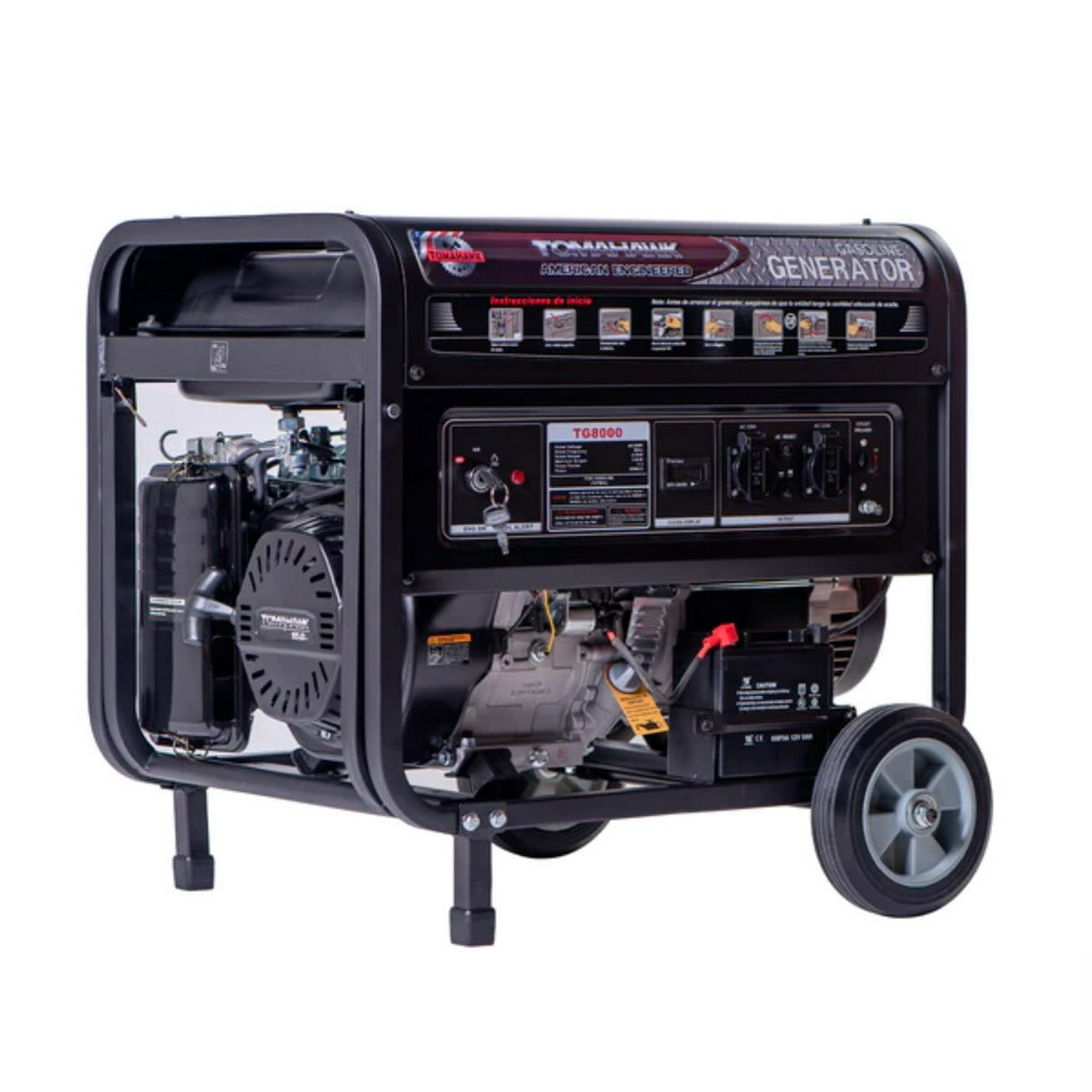 Tomahawk Power - Generador Eléctrico 8000w Partida Eléctrica