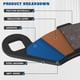 thumbnail image 5 of Pastillas de freno SOLLON para Polaris Sportsman 500 400 600 700 800 ATV, 5 of 7