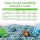thumbnail image 5 of Ropa de cama para mascotas Carefresh Sea Glass, papel natural, 50 litros, 5 of 5