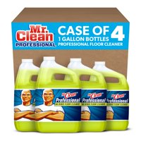 P&G Professional - Limpiador De Pisos Mr. Clean Professional Bulk, 3,78 L, Caja De 4