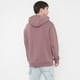 thumbnail image 2 of Polerón Hombre Hoodie Snap Y Print Malva Corona, 2 of 5